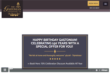 Tablet Screenshot of gastonian.com